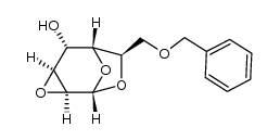 (1S,2S,4S,5S,6R,7R)-7-((benzyloxy)methyl)-3,8,9-trioxatricyclo[4.2.1.02,4]nonan-5-ol结构式