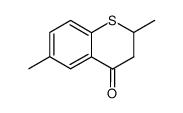 2,6-dimethyl-1-thiochroman-4-one结构式