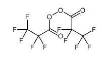 bis(pentafluoropropionyl) peroxide Structure