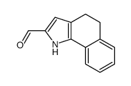 4,5-dihydro-1H-benzo[g]indole-2-carbaldehyde Structure