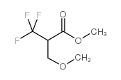 3-甲氧基-2-(三氟甲基)丙酸甲酯结构式