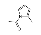 1-(2-methylpyrrol-1-yl)ethanone Structure