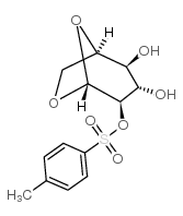 1,6-Anhydro-2-O-p-toluenesulfonyl-b-D-glucopyranose结构式