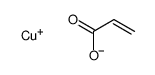 copper(1+),prop-2-enoate Structure