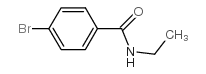 N-乙基-4-溴苯甲酰胺结构式