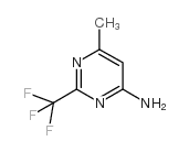 6-methyl-2-(trifluoromethyl)pyrimidin-4-amine Structure