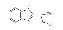 1-(1H-benzo-[d]imidazol-2-yl)ethane-1,2-diol Structure