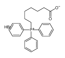 6-carboxyhexyl triphenylphosphonium bromide Structure