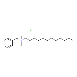 Alkyl(C12-C18) dimethyl benzyl ammonium chloride Structure