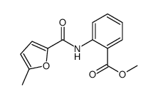 Benzoic acid, 2-[[(5-methyl-2-furanyl)carbonyl]amino]-, methyl ester (9CI)结构式
