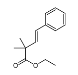 ethyl 2,2-dimethyl-4-phenylbut-3-enoate结构式
