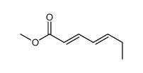 methyl hepta-2,4-dienoate结构式
