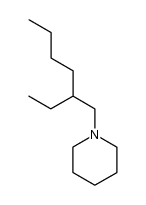 1-(2-ethyl-hexyl)-piperidine结构式