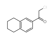 2-氯-1-(5,6,7,8-四氢萘-2-基)乙酮结构式