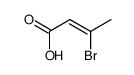 3-Bromocrotonic acid Structure