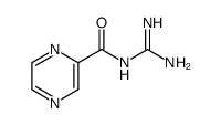 2-pyrazinoylguanidine Structure
