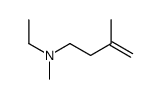 N-ethyl-N,3-dimethylbut-3-en-1-amine Structure