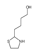 4-(1,3-thiazolidin-2-yl)butan-1-ol结构式