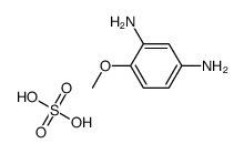 2,4-diaminoanisole sulfate Structure