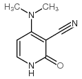 4-二甲基氨基-2-氧代-1,2-二氢-3-吡啶甲腈结构式