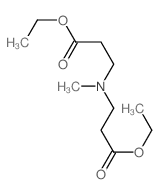 N,N-二-(beta-羰基乙氧基乙基)甲胺结构式