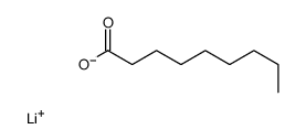 lithium nonan-1-oate Structure