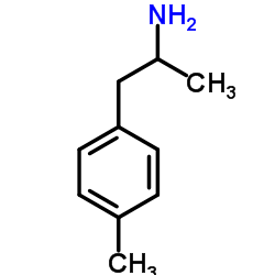 p-methylamphetamine Structure