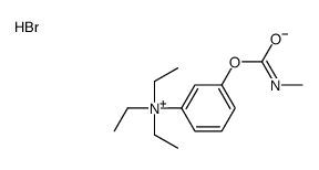 triethyl-[3-(methylcarbamoyloxy)phenyl]azanium,bromide结构式