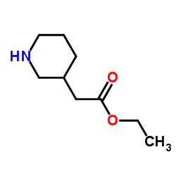 3-哌啶乙酸乙酯结构式