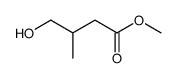 Methyl-(β-hydroxymethyl)-butyrat Structure