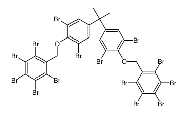 4,4'-(isopropylidene)bis[2,6-dibromo-alpha-(pentabromophenyl)anisole] Structure
