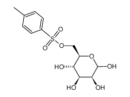 6-O-p-toluenesulfonyl-D-mannopyranose Structure