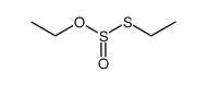thiosulfurous acid O,S-diethyl ester Structure