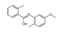 Benzamide, N-(5-methoxy-2-methylphenyl)-2-methyl- (9CI) structure