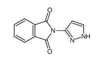 2-(1H-pyrazol-3-yl)-1H-isoindole-1,3(2H)-dione Structure