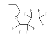 1,1,1,2,2,3,3,4,4-nonafluoro-4-propoxybutane结构式