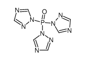 N,N',N''-tris(1H-1,2,4-triazole)phosphoric triamide Structure