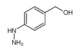 4-(hydroxymethyl)phenylhydrazine结构式