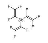 Tris(perfluorvinyl)stiban结构式
