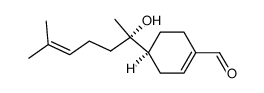 (S)-4-((S)-2-hydroxy-6-methylhept-5-en-2-yl)cyclohex-1-ene-1-carbaldehyde结构式