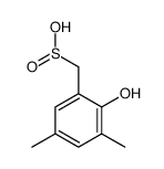 Benzenemethanesulfinic acid, 2-hydroxy-3,5-dimethyl- (9CI) Structure
