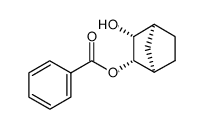 (+/-)-(1R,2S,3R,4S)-3-hydroxybicyclo[2.2.1]heptan-2-yl benzoate结构式