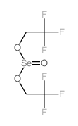 bis(2,2,2-trifluoroethyl) selenite Structure