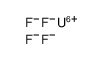六氟化铀结构式