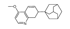 7-(1-Adamantyl)-7,8-dihydro-4-methoxychinolin Structure