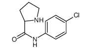 (S)-PYRROLIDINE-2-CARBOXYLIC ACID (4-CHLORO-PHENYL)-AMIDE structure