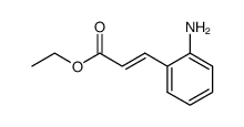ethyl3-(2-aminophenyl)acrylate结构式