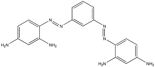 C.I. Basic Brown 1 structure
