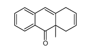 1,4,9a-trihydro-9a-methyl-9-anthracenone结构式