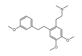 2-[2-(N,N-dimethylamino)ethyl]-3',4,5-trimethoxydihydrostilbene Structure